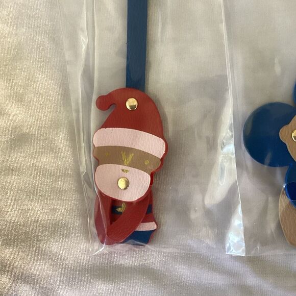 NIB Louis Vuitton Limited Edition Christmas Bag Charms Set of 3 Holiday GWP - Picture 4 of 7